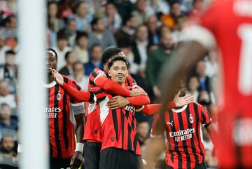 Reijnders remató al Madrid con el 1-3.
