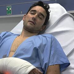 Sevilla: "Tengo roto el brazo y dos costillas pero lo puedo contar"