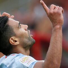 Imparable: mira el triplete de Falcao ante Dijon en Francia