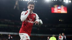 &Ouml;zil es uno de los mejores jugadores del Arsenal, uno de los rivales del Atl&eacute;tico en la Europa League.