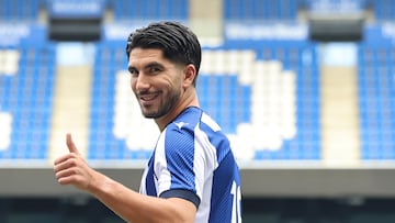 Carlos Soler llevará el dorsal '18' en la Real Sociedad.