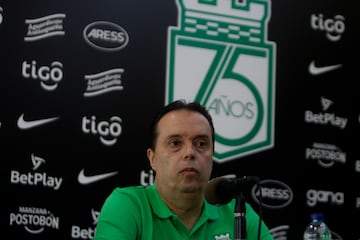 Mauricio Navarro de Bedout fue presentado este martes 30 de agosto como nuevo presidente de Atlético Nacional.