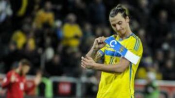 Ibrahimovic, decepcionado.