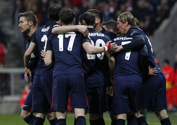 03/05/16 PARTIDO VUELTA SEMIFINAL  CHAMPIONS LEAGUE  FC BAYERN MUNICH - ATLETICO DE MADRID  GOL 1-1 GRIEZMANN ALEGRIA