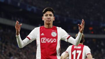 Edson Álvarez volvió a ser titular en el triunfo del Ajax