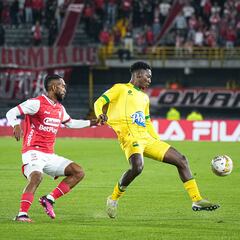 Santa Fe, sin ideas, pierde ante Bucaramanga