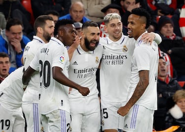 Benzema recupera su media