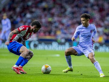 Rodrigo De Paul y Philippe Coutinho.