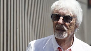 Bernie Ecclestone.