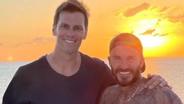 El quarterback de Tampa Bay Buccaneers, Tom Brady, felicitó en una historia de Instagram a David Beckham de una manera divertida.