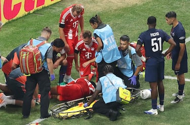 Secuencia lesión Musiala.