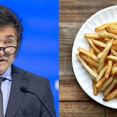 ¿Qué le pasa a Javier Milei con las patatas fritas? Su reacción: “¡No, papas fritas no!”