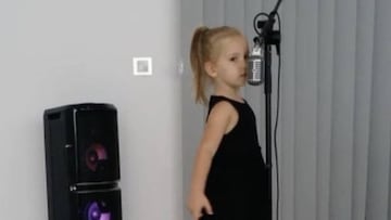 La hija de Ivan Rakitic, una mini Shakira que triunfa en Instagram