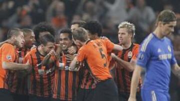 <b>VICTORIA. </b>El Shakhtar sorprendió al Chelsea y le venció.