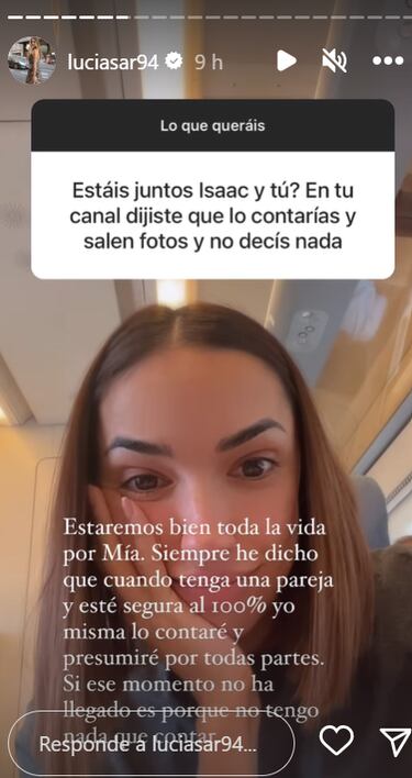 Lucía Sánchez, de ‘LIDLT’, niega tener una relación con Isaac Torres