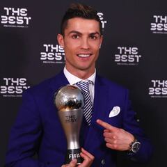 Cristiano Ronaldo: "The Best fue para el 'the best', que soy yo"