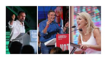 Debate electoral a tres en RTVE: ¿cuántos bloques hay, qué se pregunta, turnos y quién tiene el minuto de oro?