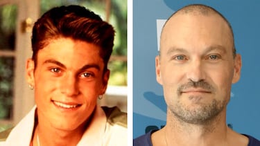 Los protagonistas de 'Sensación de vivir' ('Beverly Hills 90210')