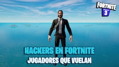 Hackers en Fortnite: streamers se topan con jugadores que vuelan