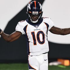 Jerry Jeudy, WR de los Broncos, es detenido en Colorado