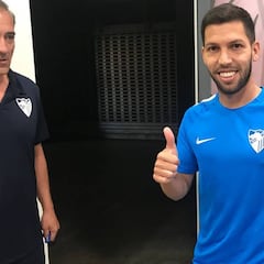 Dani Pacheco pasa las pruebas médicas y será presentado por el Málaga
