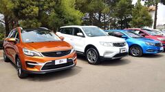 Geely estrena tres modelos en su regreso a Chile