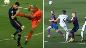 El similar caso 'De Jong vs. Xabi Alonso' en el Levante-Getafe que el VAR sí castigó