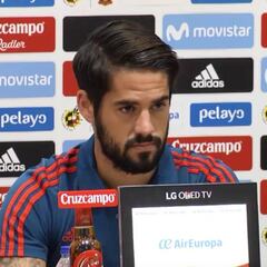 Isco y la lesión de Bale: "Lo tiene que estar pasando mal"