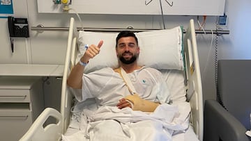 Sivera, operado de la mano.