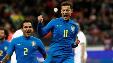Rusia 0-3 Brasil: goles, resumen y resultado