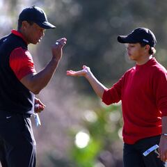 Tiger Woods repetirá con su hijo Charlie en el PNC Championship