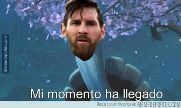 Messi y Correa, protagonistas de los mejores memes de la jornada