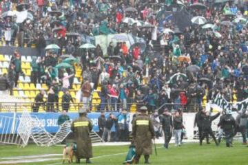 En julio pasado, hinchas de Everton y Santiago Wanderers protagonizaron graves incidentes en el Sausalito de Viña del Mar.