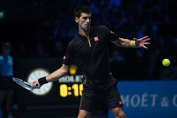 Novak Djokovic tuvo algunos problemas para superar a Nishikori.