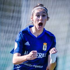 Tatiana Flores anota con el Real Oviedo femenil