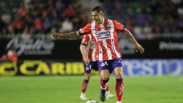 Julio Cesar Dominguez of San Luis during the 2st round match between Mazatlan FC and Atletico de San Luis as part of the Liga BBVA MX, Torneo Apertura 2024 at El Encanto Stadium on July 12, 2024 in Mazatlan, Sinaloa, Mexico.