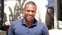 Baptista echa horas extra en el gimnasio de La Rosaleda