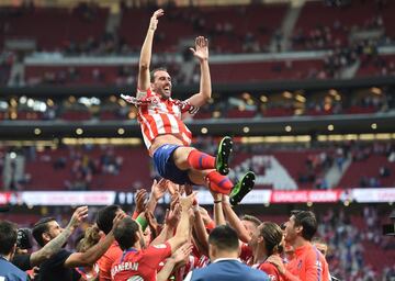 Equipo: Atl¨¦tico de Madrid | Minutos jugados: 24.138 | % minutos: 71%.