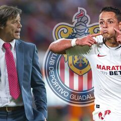 Chicharito fue buscado por Matías Almeyda