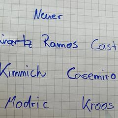 Kroos elige el once con el que jugaría en su despedida