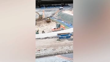 Así avanzan las obras del Bernabéu desde adentro