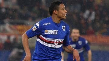 Muriel va por su séptimo gol con Sampdoria en la Serie A 2016-17