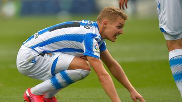 Odegaard viaja a Getafe pese a sus molestias físicas