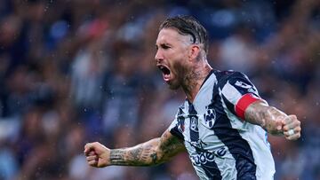 Sergio Ramos of Monterrey during the 3rd round match between Monterrey and Atlas as part of the Liga BBVA MX, Torneo Apertura 2025 at BBVA Bancomer Stadium, on July 26, 2025 in Monterrey, Nuevo Leon, Mexico.