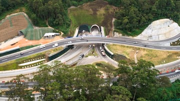 El Túnel del Oriente fue inaugurado en 2019 y la segunda parte de la obra que beneficiará al departamento de Antioquia irá hasta mediados de 2028.