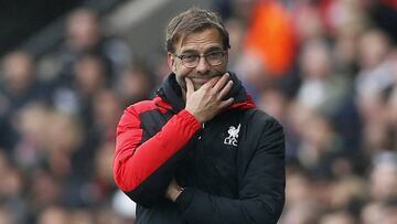 Jurgen Klopp, durante el partido ante el Swansea.