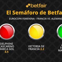 El Semáforo de Betfair: Francia vs. Alemania - Eurocopa femenina