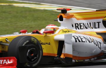 Alonso en su segunda etapa en Renault