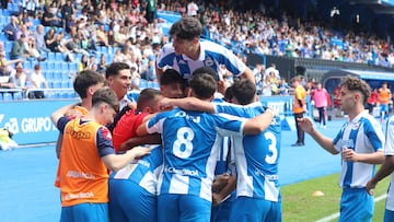 El Deportivo Juvenil elimin¨® al tenerife y disputar¨¢ la Final Four.