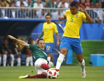 Brasil vs. México: Las mejores imágenes del partido